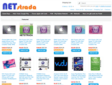 Tablet Screenshot of netstrada.com